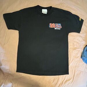 Black Short Sleeve Crew Neck Tee